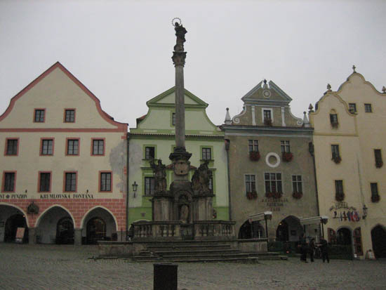 Krumlov square 3