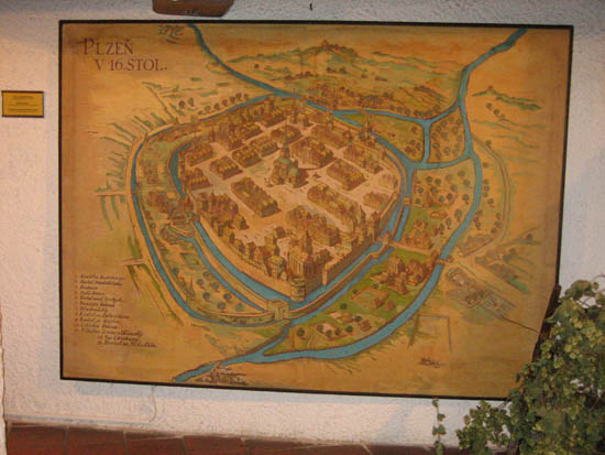 Plzen city map