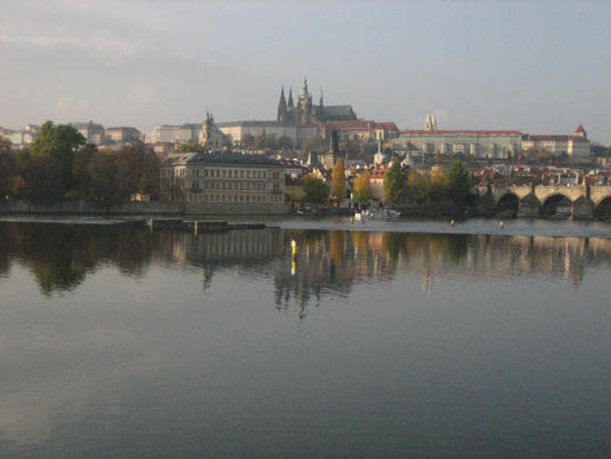 Prague castle morning 2