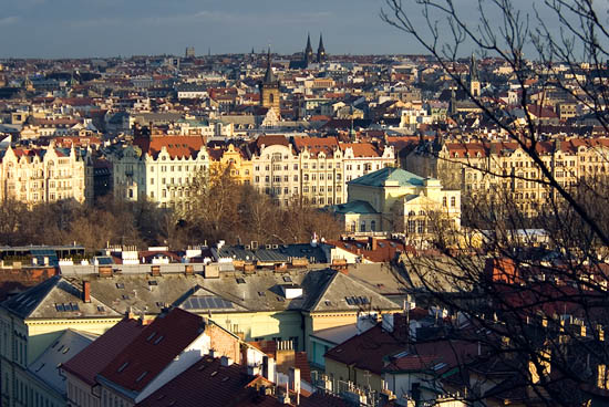 Prague from Petrin